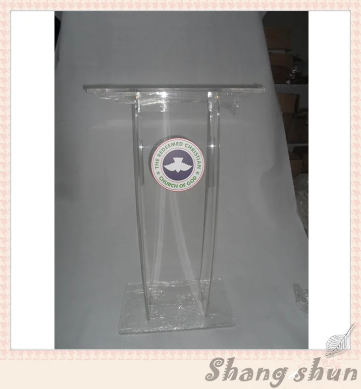 Modern Acrylic Podium Acrylic Podium Stand Acrylic Church Pulpit Pulpit