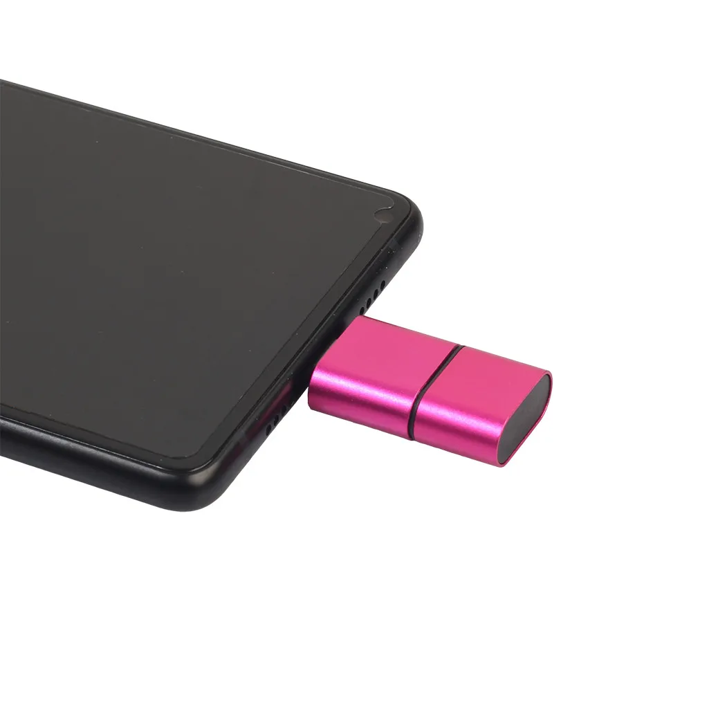Type-C к USB OTG 2,0 micro адаптер SD кард-ридер TF для мобильных телефонов Android аксессуары для HUAWEI samsung xiaomi