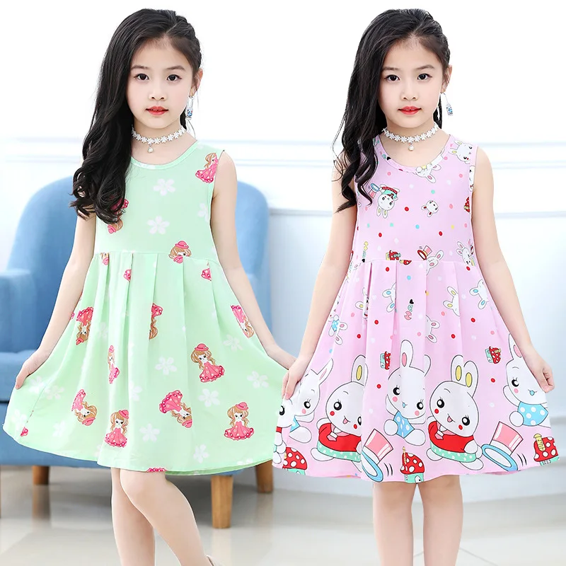 Летнее Повседневное платье для девочек; Детские платья для дня рождения; сарафаны для девочек; Vestidos; элегантная детская пляжная одежда принцессы