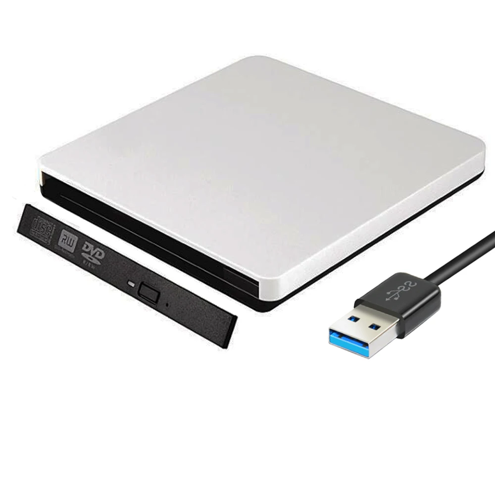Внешний USB 3.0 DVD накопитель 12 7 мм|Оптические дисководы| |