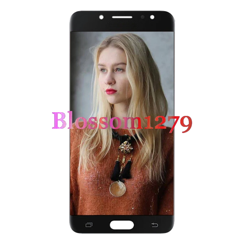 

1Pcs (Full Tested) AMOLED For Samsung Galaxy C7 2017 C710 / J7 Plus LCD Display Touch Screen Digitizer Assembly Replacement