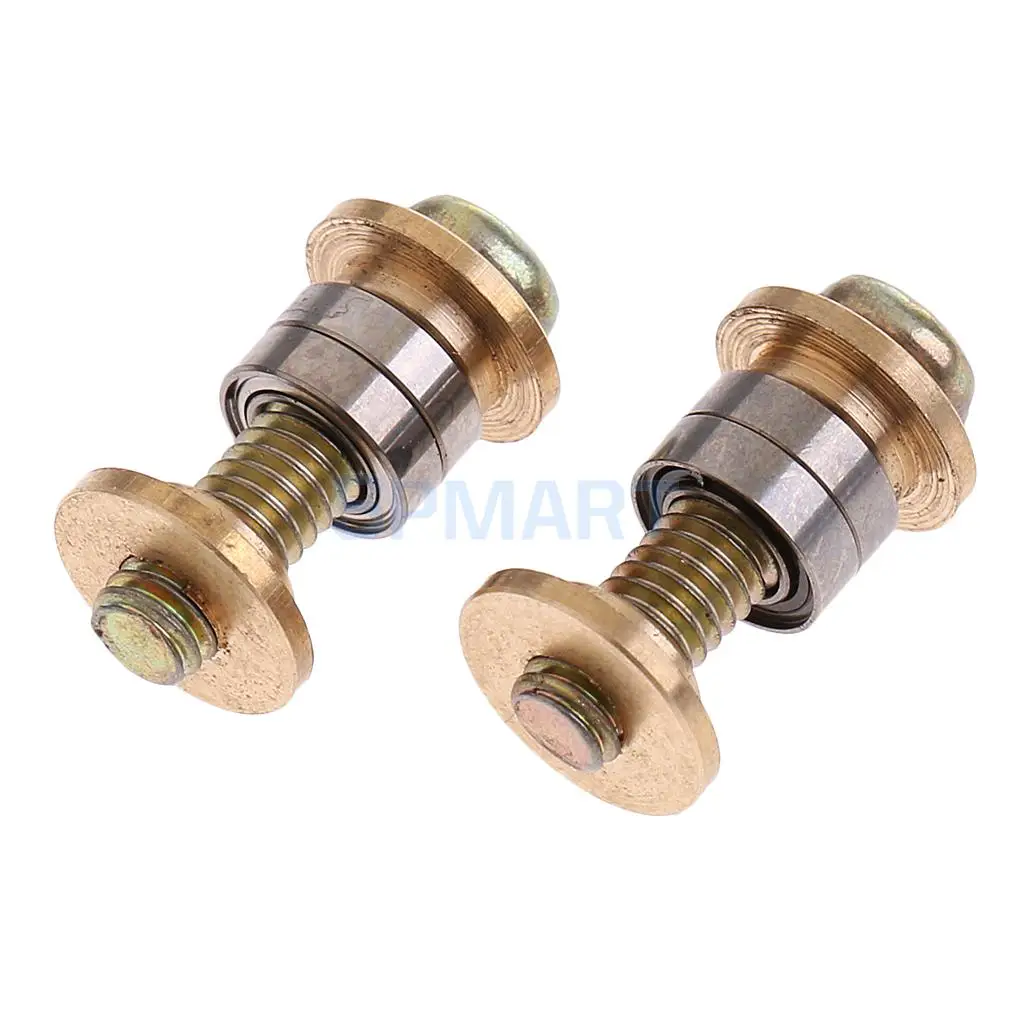 2Pcs Metal Gold Bearing Screws for 1:16 Heng Long RC Tank Spare Parts
