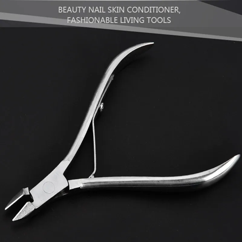 

Stainless Steel Cuticle Scissors Fingernail Toenail Nail Clipper Cutter Nipper Scissor Pliers Dead Skin Remover Manicure Tool