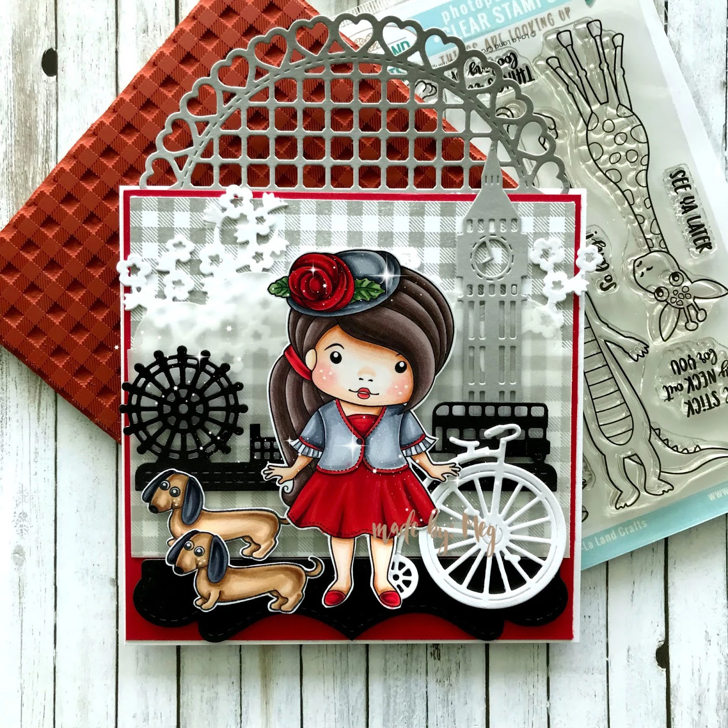 

Naifumodo London Border Dies Metal Cutting Dies for Scrapbooking Craft Die New Embossing Stencil Card Decoration with Free Gift
