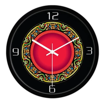 

Special Black Digital Wall Art Clock Modern Design Large Clock Metal Wand Relogio Parede Big Wall Watches Unique Gifts 50w305