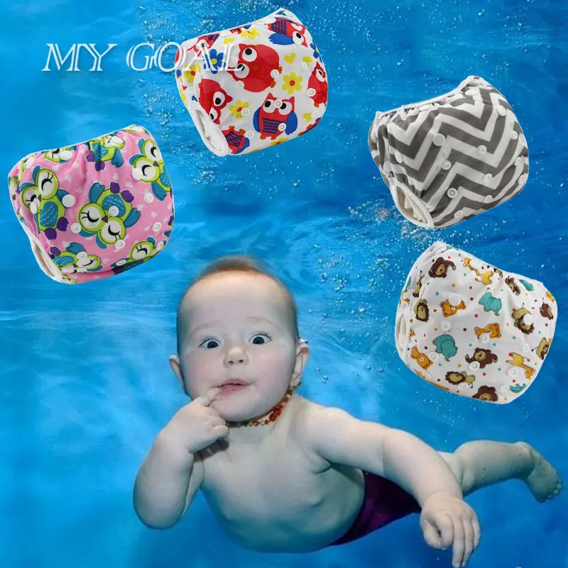 baby Swim Diaper wear Leakproof Reusable Adjustable for infant boy girl