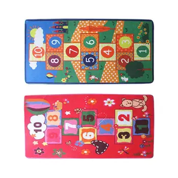 

Baby Activity Mat Non-Slip Carpet Hopscotch Jump Lattice For Children's Room Children's Toys Mat Interactive Game