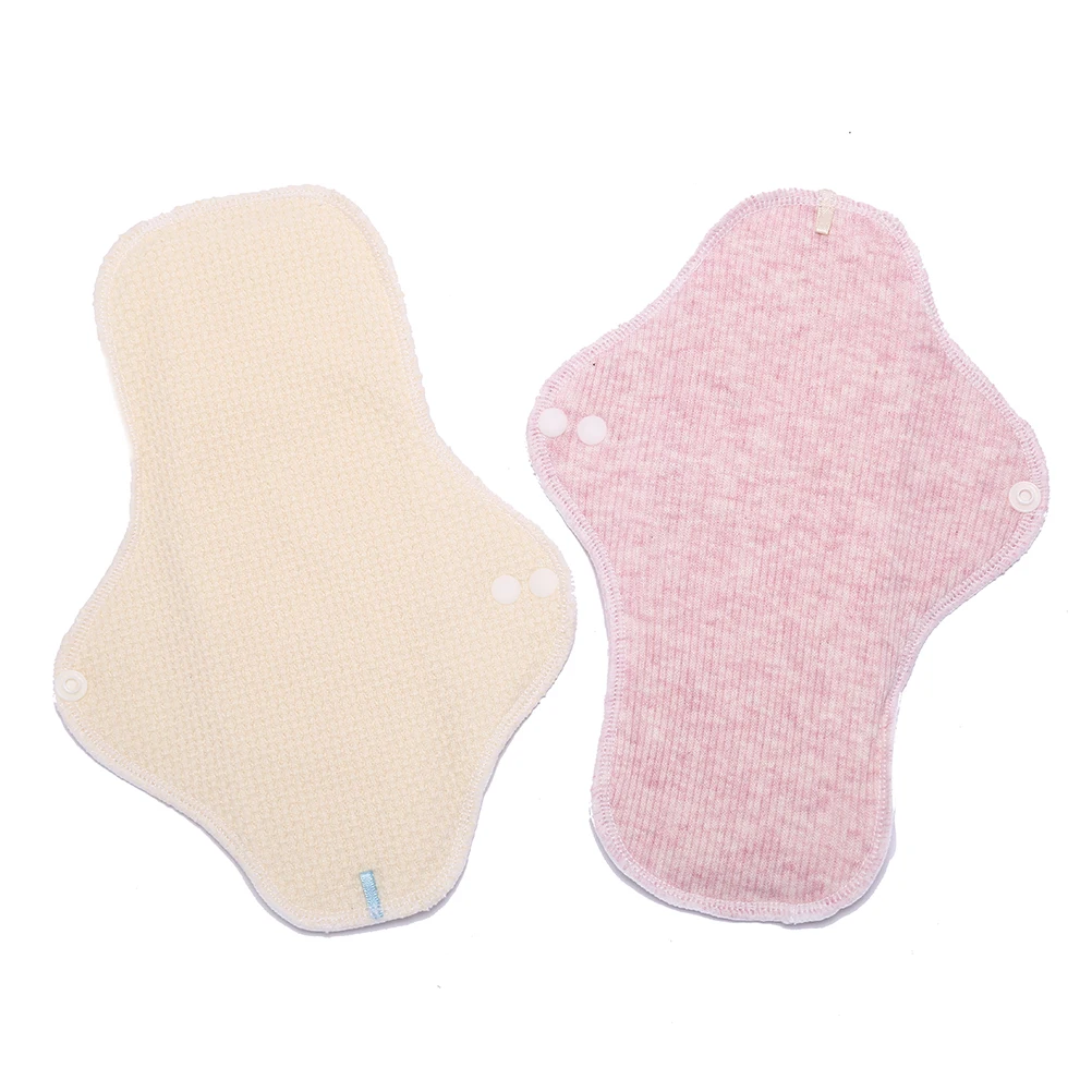 

240mm Women Feminine Hygiene Sanitary Pad Reusable Washable Panty Liner Bamboo Cloth Mama Menstrual Sanitary Nappy Towel Pad