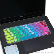 Силиконовая клавиатура для ноутбука кожного покрова для DEll Inspiron 3000 Ins14 14SD 14CD 3445D 3446D M3441D 3441 3442 3443 3445 3446 3458