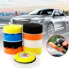 Полировка автомобиля 10 шт./компл. " M6 нить полировальный буфер для полировки Pad комплект для полирования автомобиля воздушный шлифовальный станок