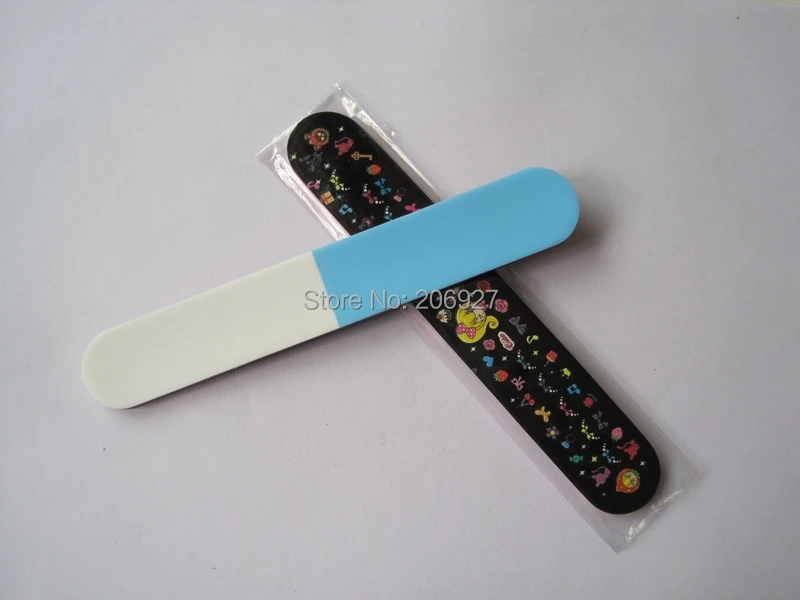 

1pc NA-40 Nail File Buffer Manicure File Professional Nail Buffer with Nail Art Sticker in the back