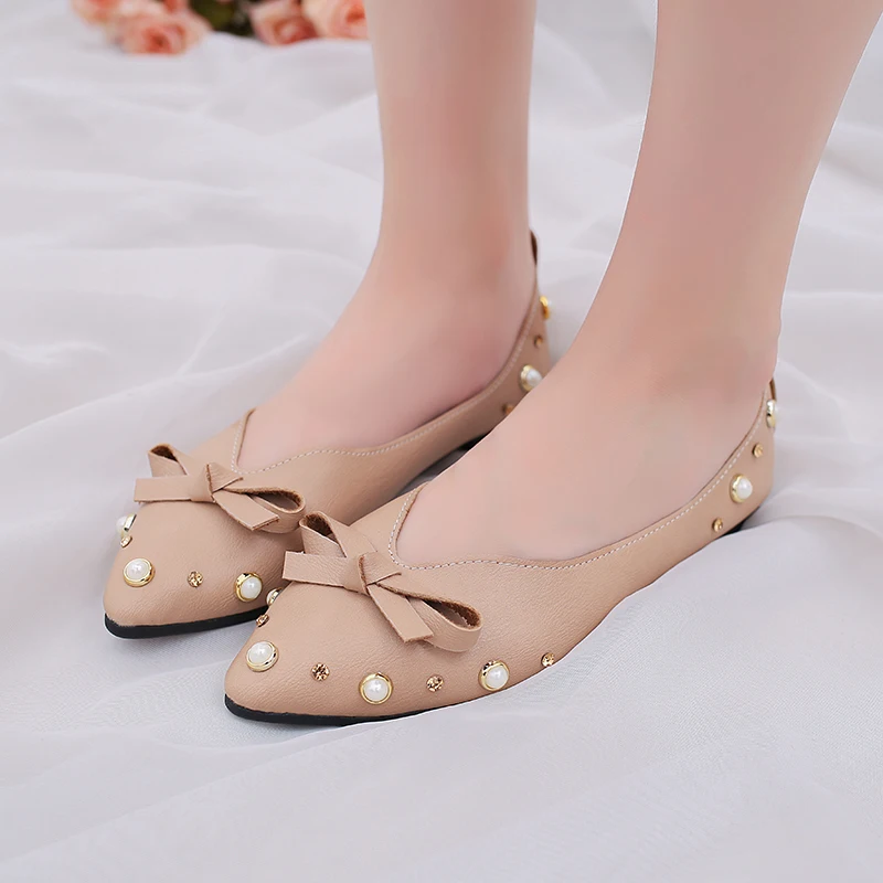 

Plus Size 35-44 New Design Woman Pu Leather Causal Shoes Ladies Flats Mother Loafers Moccasins Low Flat Chaussure Femme Black