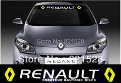 

Windshield Decoration Racing decal sticker Emblem Fit For Renault Megane Scenic Fluence ect