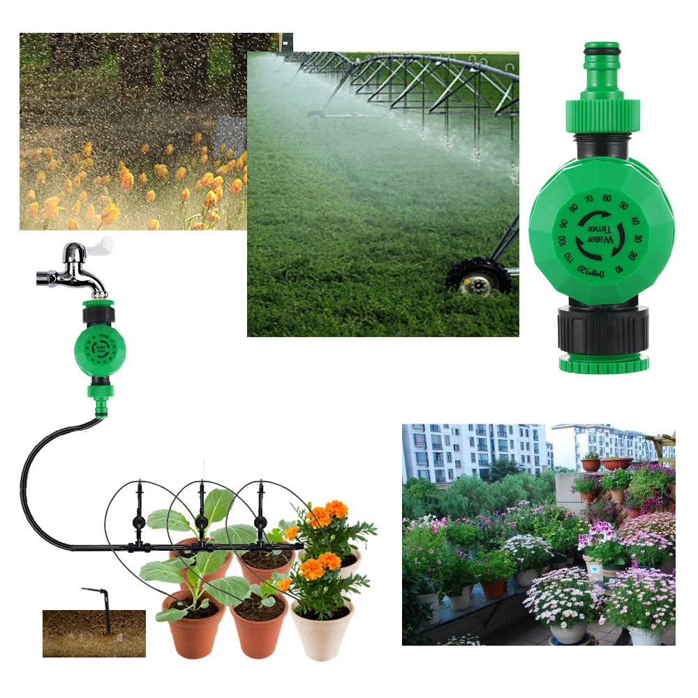 

Automatic Electronic Water Timer Garden Irrigation Timer Hose Faucet Garden Lawn Sprinkler Outdoor Controller Watering System