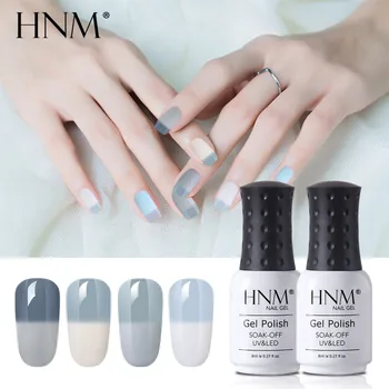 

HNM Color Series Color Change UV Nail Gel Polish Thermal Painting Gellak 8ML Semi Permanent LED Lamp Nail Polish Hybrid Varnish