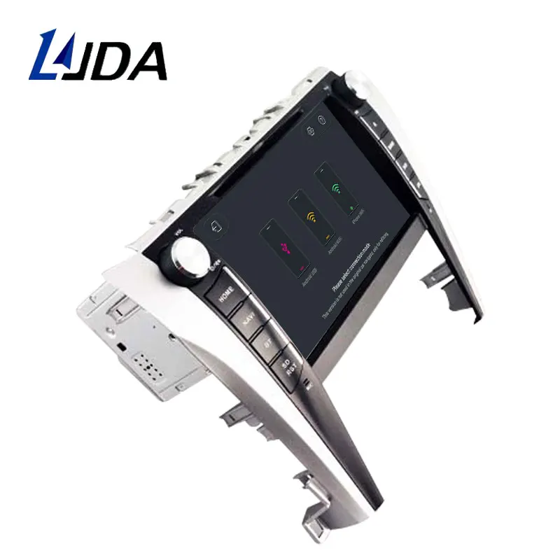 Sale LJDA Android 9.1 Car DVD Player For Toyota Camry 2015 2016 Wifi GPS Navigation 2 Din Car Radio Multimedia Stereo Headunit Canbus 2