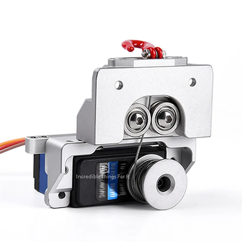 For GRC VP VS4 Built-in Winch Multifunction Bracket Set Servo Pre Front Bracket GAX0124F / S 360-degree Steering Gear Bracket