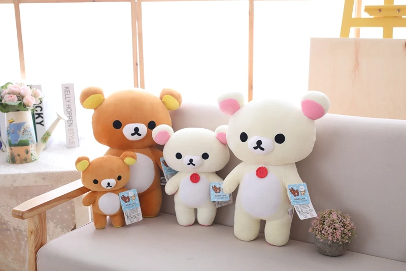 Rilakkuma плюшевые игрушки милые маленькие животные мягкий медведь диван подушка украшения комнаты подарок на день рождения подходит для детей