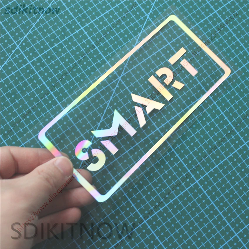 

New Rainbow color changes Car Decal Sticker Styling Window Door Decoration For Benz Smart FORTWO FORSPEED FORFOUR accessories