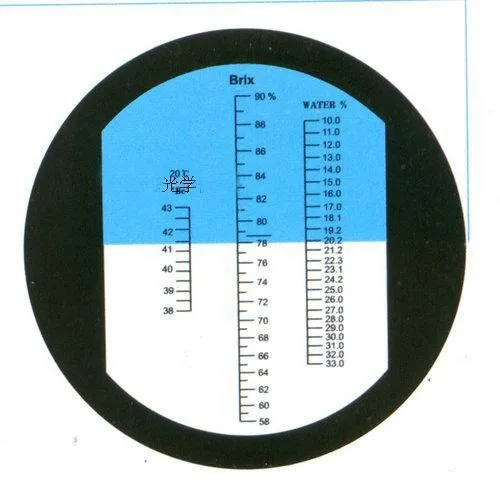 Портативный рефрактометр медовый БРИКС измерение меда Baume тестер концентрации детектор