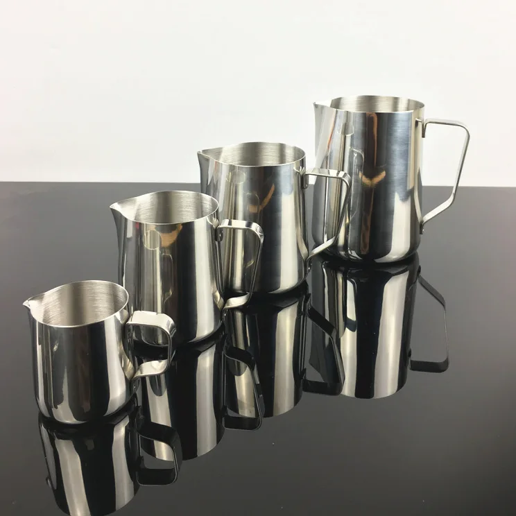 

Stainless Steel Milk frothing jug Espresso Coffee Pitcher Barista Craft Coffee Latte Milk Frothing Jug Pitcher 100ML 150ML 200ML