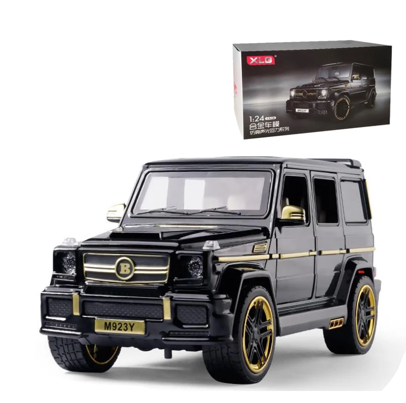 1:24 игрушечный автомобиль отличного качества BRABUS G65 Металлический Игрушечный Автомобиль литой автомобиль Diecasts& игрушечные транспортные средства Модель автомобиля игрушки для детей