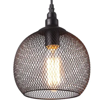 

Wire Mesh Ceiling Light Use E26/E27 Bulb