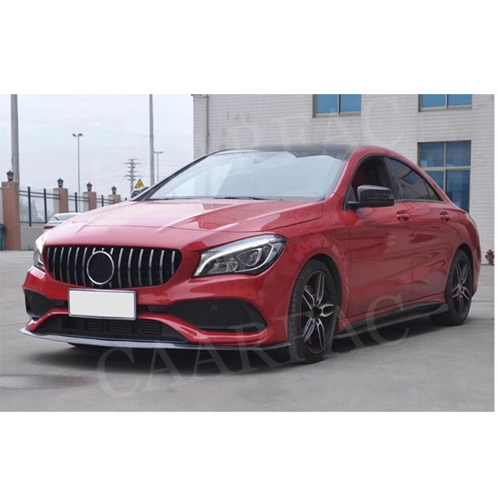 Передняя решетка радиатора из АБС пластика для Mercedes Benz CLA Class W117 C117 CLA200 220 CLA260 2014 2018