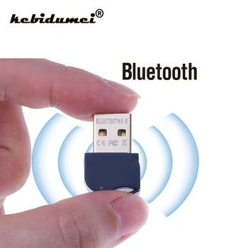 

kebidumei USB Bluetooth Adapter V4.0 Dual Mode Wireless Bluetooth Dongles Music Sound Receiver Adaptador Bluetooth Transmitter