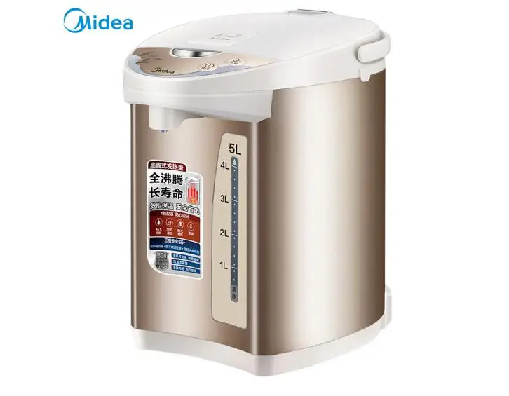 Электрический термос Midea из нержавеющей стали 304 бытовой 5 л многоступенчатый с