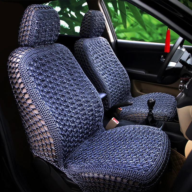 5 Car Seats Ice Silk Car Seat Mat Four Seasons Universal Antomobile Car Seat Cushion Summer Ice