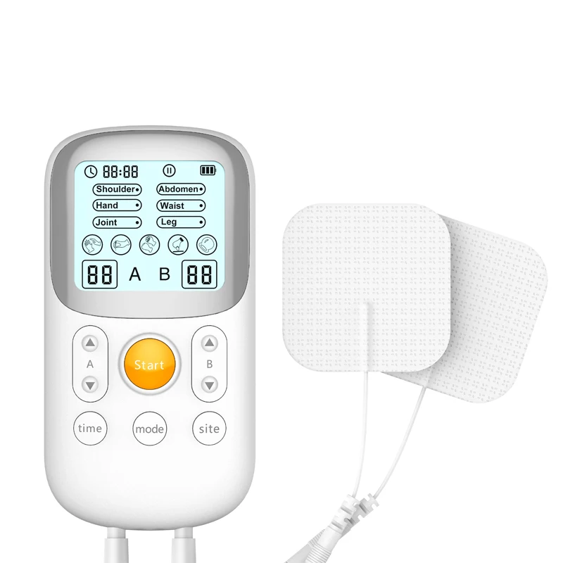 Перемычка Tens физиотерапевтическое устройство забота о здоровье электроды подушечки Пульс шейки шеи массажер Иглоукалывание Стимулятор проволока мышцы