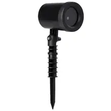 Уличный Рождественский лазерный проектор, Звездный сценический Точечный светильник, душевой пейзаж, садовый светильник, диско-диджейская лампа, украшение, EU/US Plug