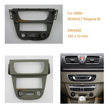 

Single Din Car Radio Fascia Dash Trim Kits for RENAULT Megane III 2008+, Fluence 2010+ (Beige) car radio fascia