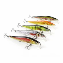 4.7″/14.6g Artificial Minnow Fishing Lure Realistic Paint Fishing Bait Lifelike Hard Crankbait Fish Tackle Wobbler Pesca HML09C