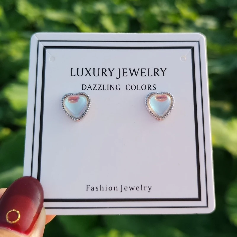 moonlight stone heart stud earrings (7)