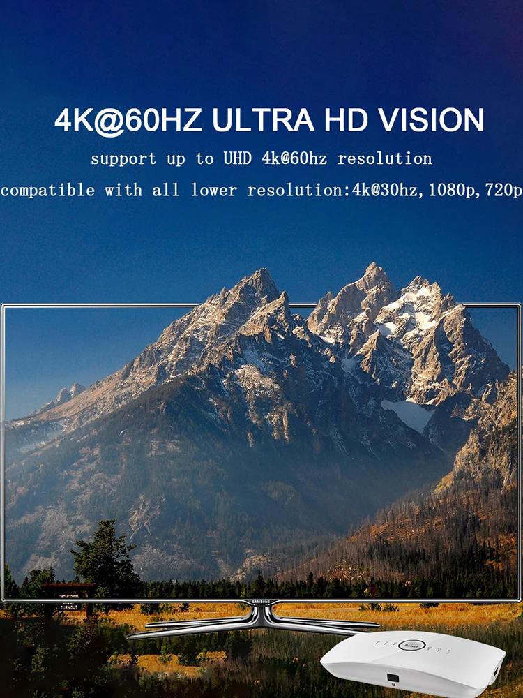 2 0 версия 4K 60Hz HDMI переключатель 5 в 1 поддержка HDR конвертер с ИК управлением для ПК