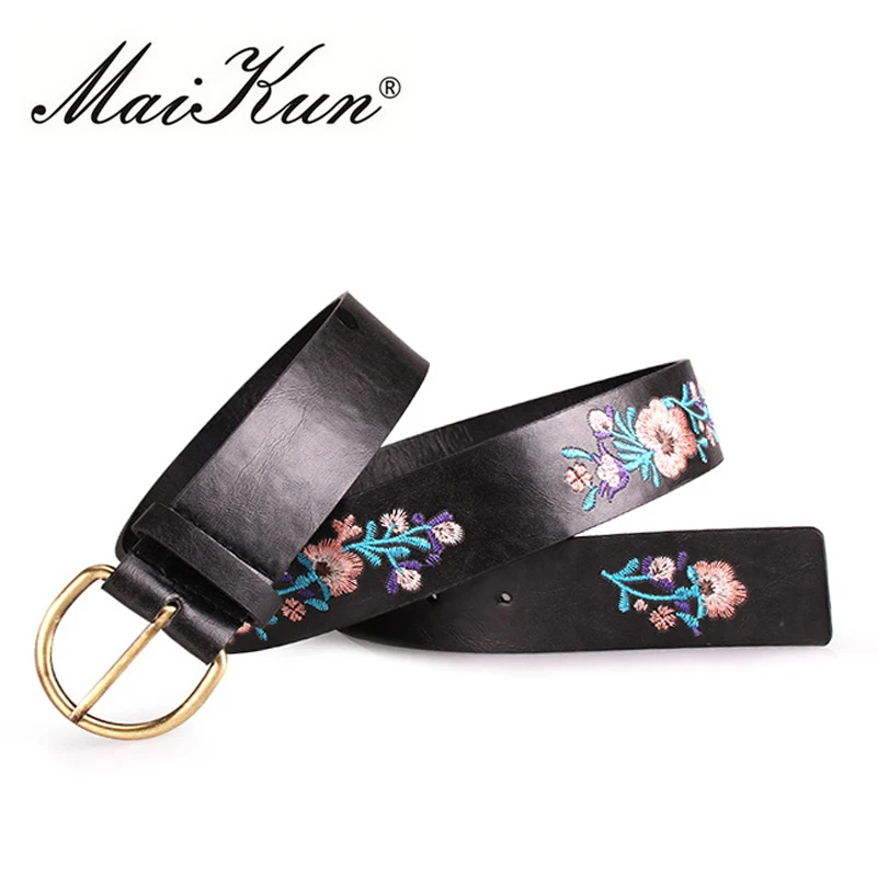 

Vintage Embroidery Belts for Women Elegant Flower Waistband for Jeans Fashion Corset Belts for Women's Dress Party Accessories