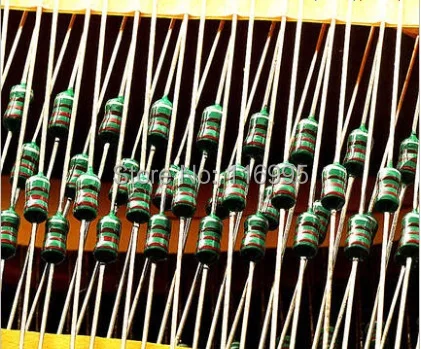 

Free shipping 100pcs 1/4w,1/2W dip the color ring inductance, 0307/0410, 33 UH,INDUCTOR