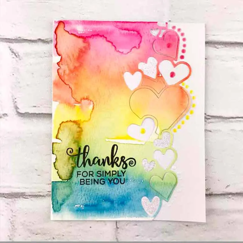 

A String of Love Cutting Die Scrapbooking Silver Craft Paper Card Album Making Handmade Decoration Embossing Stencil