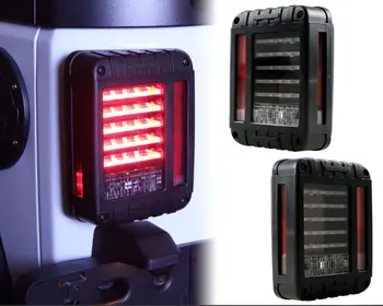

LED Brake tail lights,LED Reverse Brake Tail lights with EU/US Standard for Jeep Wrangler JK 07-16 LED tail Light