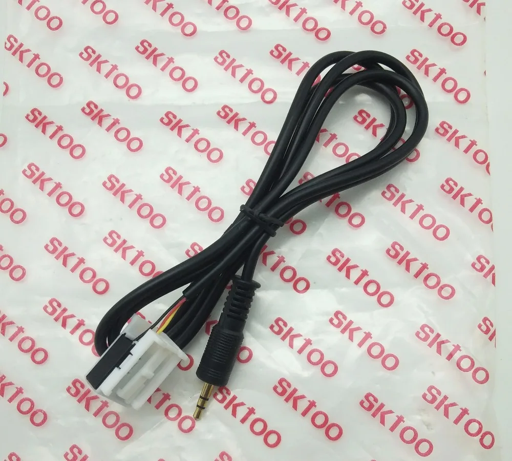 Автомагнитола SKTOO для Peugeot 207 307 308 607 RD4 радио Aux кабель MP3 Changer аудио интерфейс