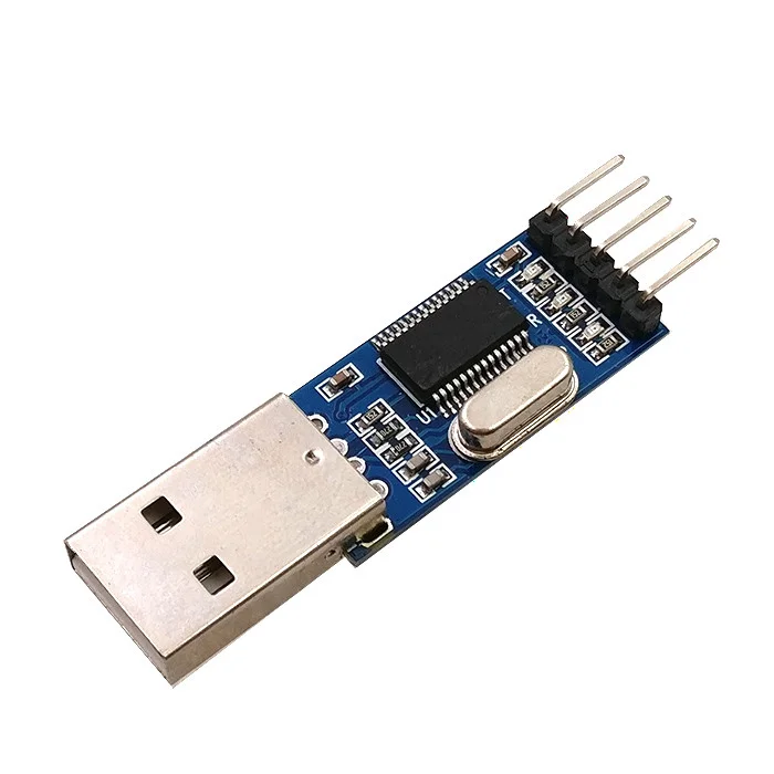 Модуль адаптера преобразователя PL2303 USB в RS232 TTL с пыленепроницаемой крышкой PL2303HX