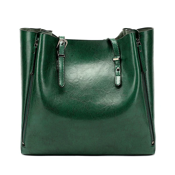 HJPHOEBAG, женская сумка, роскошные сумки, женские сумки, дизайнерская женская сумка-тоут, сумка-мешок, высокое качество, на молнии, сумочка YC021 - Цвет: green