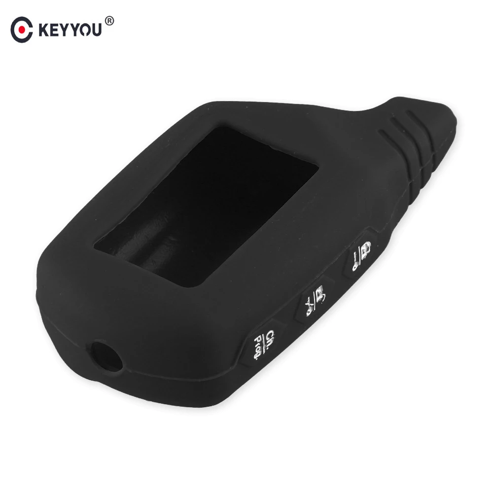 Силиконовый чехол KEYYOU для Starline B9/B6/A91/A61 ЖК дисплей двухсторонний автомобильный
