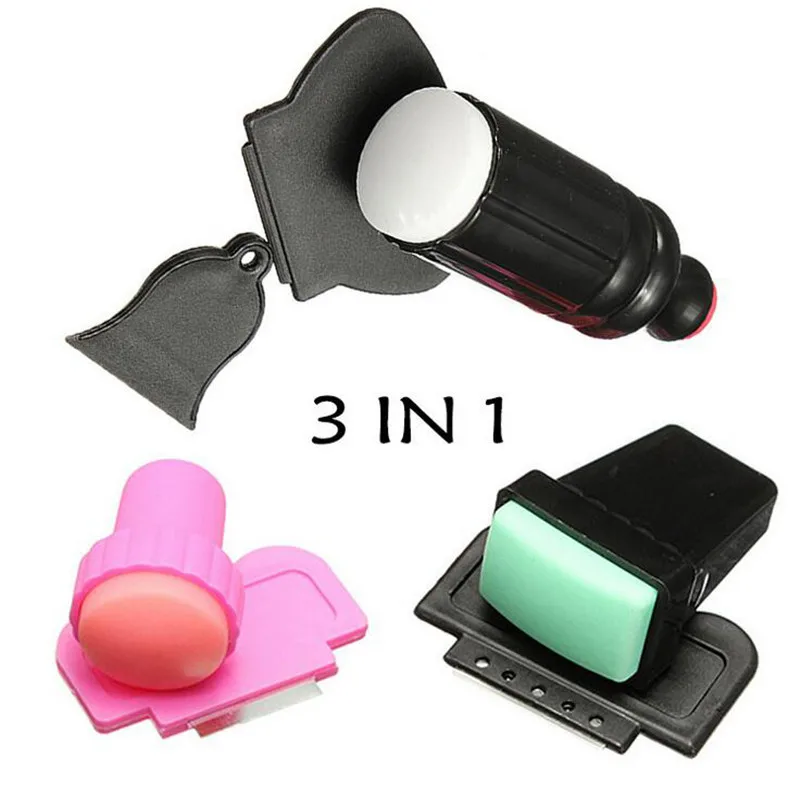 2018 Sale Rushed Kits For Konad Nail Plates 3 In1 Nail Art Stamperset