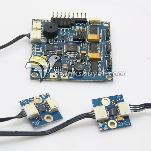 AlexMos Gimbal Brushless Controller V2.4b7 w IMU and 3rd Axis Extension Board