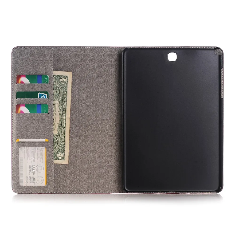 Чехол для Samsung Galaxy Tab A 9 7 T550 T555 умный чехол планшета роскошный из крокодиловой кожи