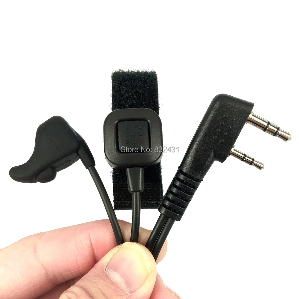 Ear Bone Earpiece for Kenwood Baofeng Walkie Talkie 7