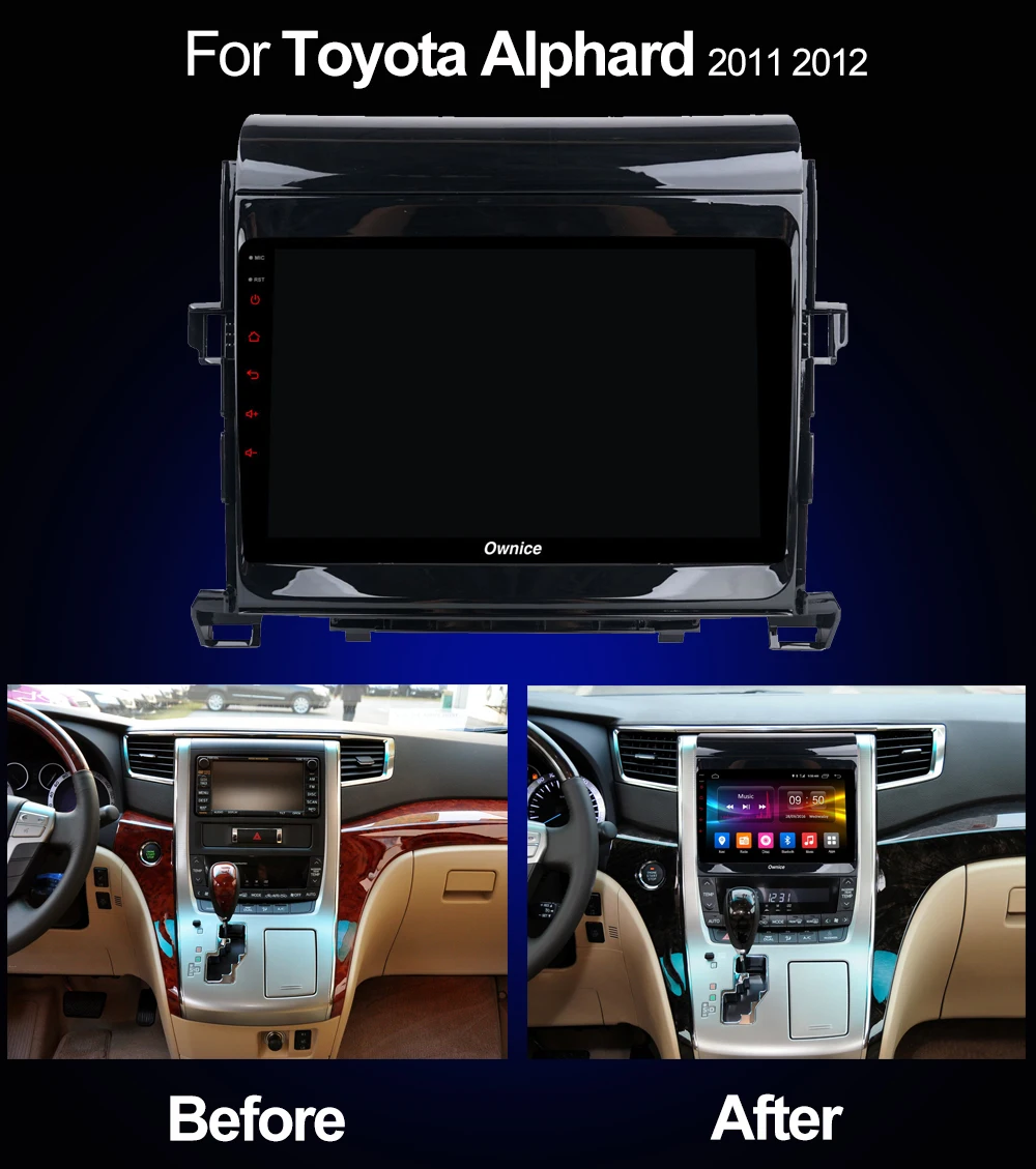 Excellent 8" IPS Android 9.0 Octa 8 Core 4GB RAM+32GB ROM Car DVD Player For Toyota Alphard 2011 2012 GPS ADAS Radio Stereo DSP CarPlay 2 Excellent 8" IPS Android 9.0 Octa 8 Core 4GB RAM+32GB ROM Car DVD Player For Toyota Alphard 2011 2012 GPS ADAS Radio Stereo DSP CarPlay 2